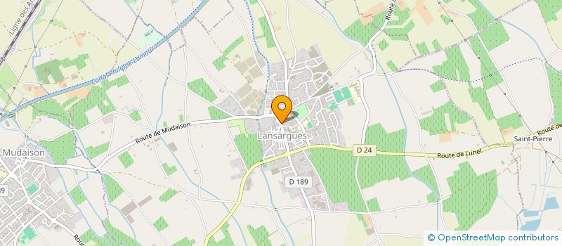 localisation de l'entreprise MONSIEUR ROBIN CASTEL à LANSARGUES