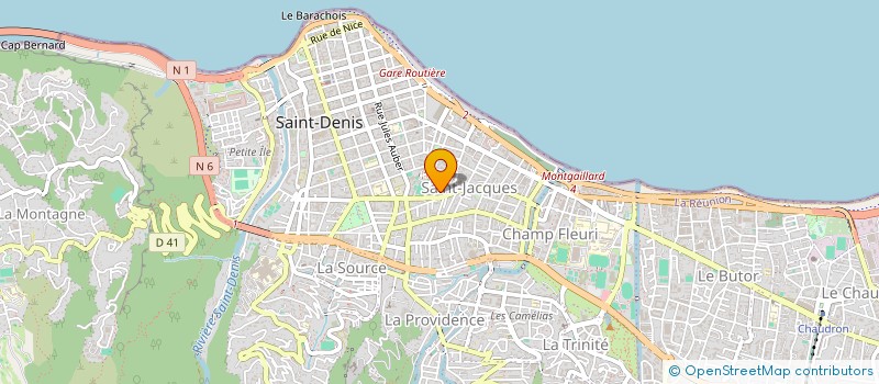 localisation de l'entreprise MONSIEUR ROBIN CELLIER à SAINT-DENIS