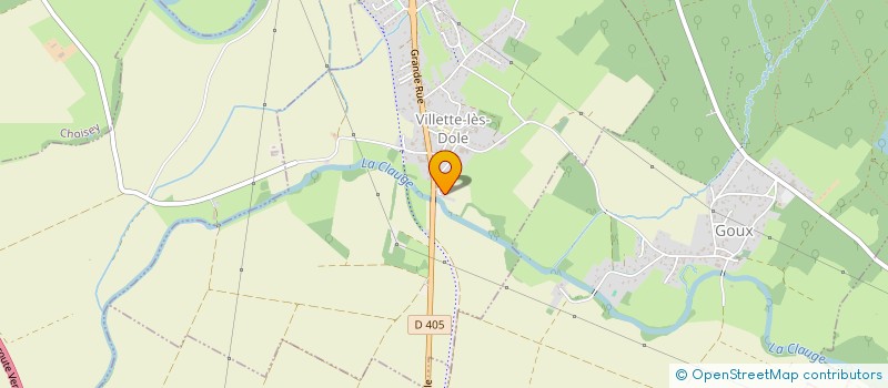 localisation de l'entreprise MONSIEUR ROBIN CHANCENOTTE  VILLETTE-LES-DOLE