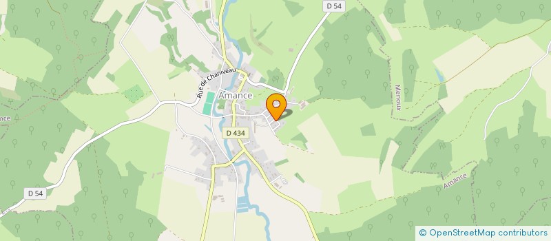 localisation de l'entreprise MONSIEUR ROBIN CHAPUZOT  AMANCE