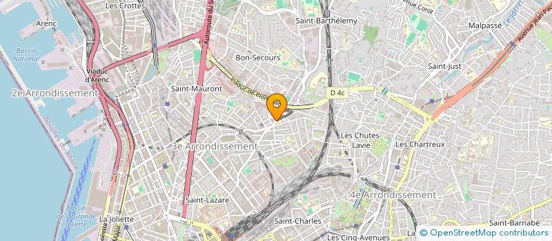 localisation de l'entreprise MONSIEUR ROBIN CHEMINADE à MARSEILLE