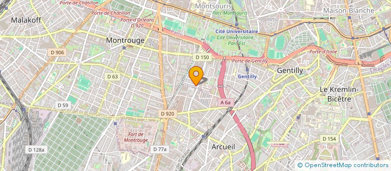 localisation de l'entreprise MONSIEUR ROBIN CHRISTOL à GENTILLY