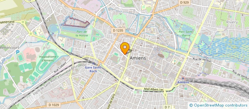 localisation de l'entreprise MONSIEUR ROBIN COLLET  AMIENS