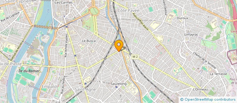 localisation de l'entreprise MONSIEUR ROBIN COMA  TOULOUSE