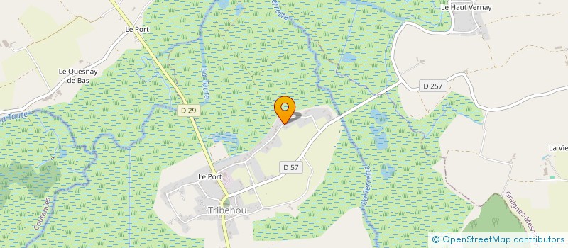 localisation de l'entreprise MONSIEUR ROBIN CONWAY LUSTED  TRIBEHOU