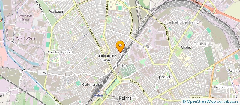 localisation de l'entreprise MONSIEUR ROBIN CORBARA  REIMS