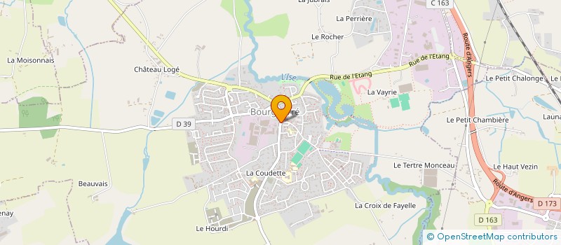 localisation de l'entreprise MONSIEUR ROBIN CORINO  BOURGBARRE