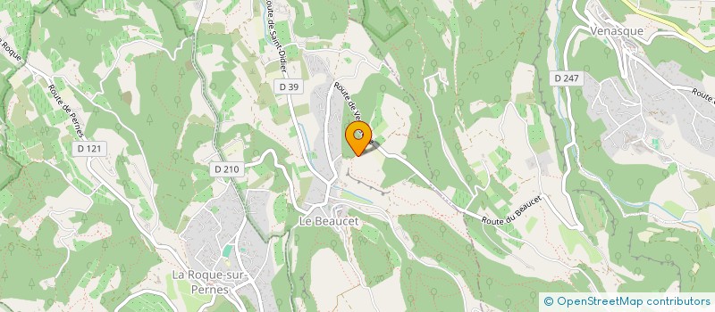 localisation de l'entreprise MONSIEUR ROBIN DAUTREPPE AUTHEP  LE BEAUCET