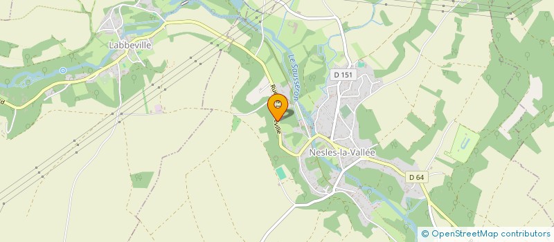 localisation de l'entreprise MONSIEUR ROBIN DE ANGELIS  NESLES-LA-VALLEE