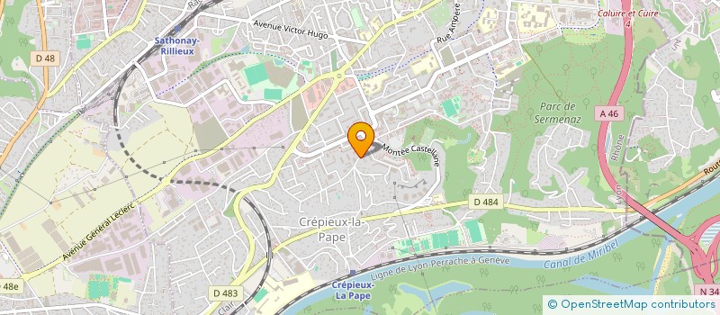 localisation de l'entreprise MONSIEUR ROBIN DE BRETAGNE  RILLIEUX-LA-PAPE