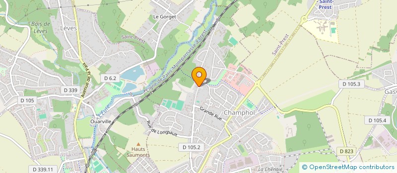 localisation de l'entreprise MONSIEUR ROBIN DECAUX  MAYET