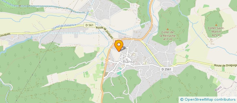 localisation de l'entreprise MONSIEUR ROBIN DELACROIX  RIANS