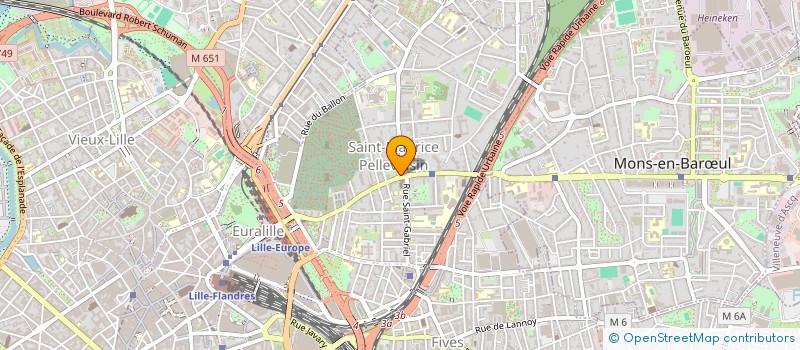 localisation de l'entreprise MONSIEUR ROBIN DEQUIREZ à LILLE