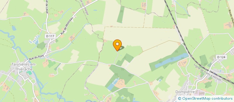 localisation de l'entreprise MONSIEUR ROBIN DEUDON  DOMPIERRE-SUR-HELPE