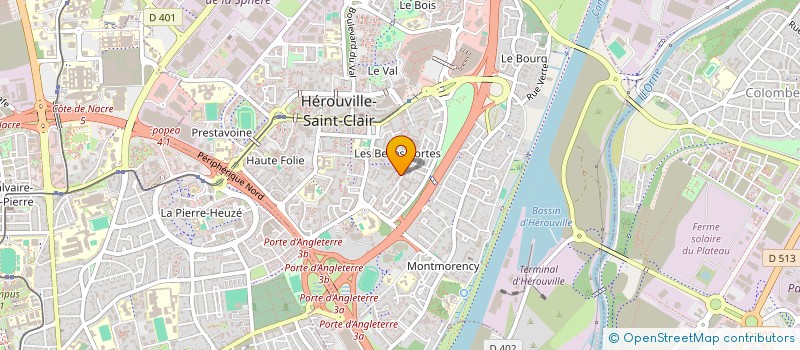 localisation de l'entreprise MONSIEUR ROBIN DRANCEY à HEROUVILLE-SAINT-CLAIR