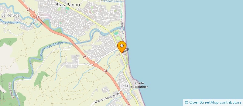 localisation de l'entreprise MONSIEUR ROBIN DUCHEMANN  SAINT-BENOIT