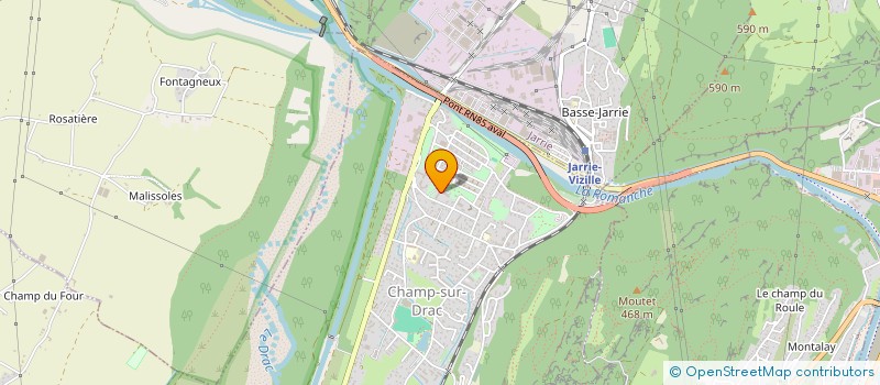 localisation de l'entreprise MONSIEUR ROBIN DUCOLI à CHAMP-SUR-DRAC