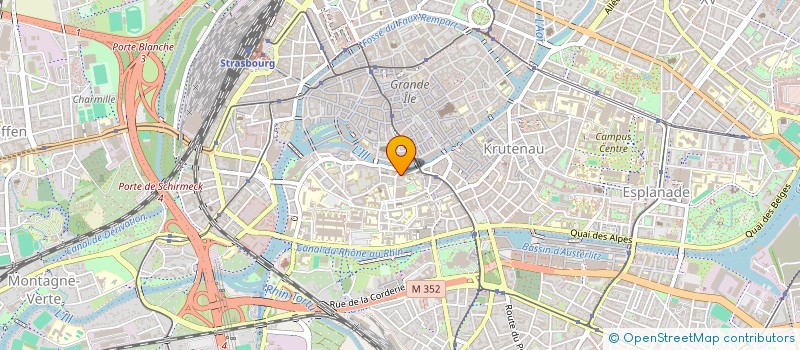 localisation de l'entreprise MONSIEUR ROBIN DUPONT à STRASBOURG