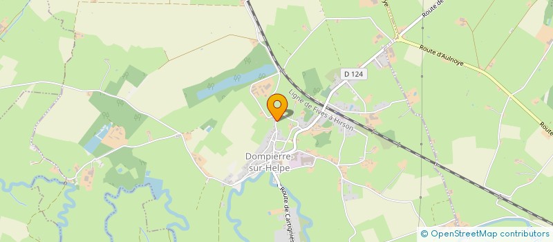 localisation de l'entreprise MONSIEUR ROBIN DURSENT  DOMPIERRE-SUR-HELPE