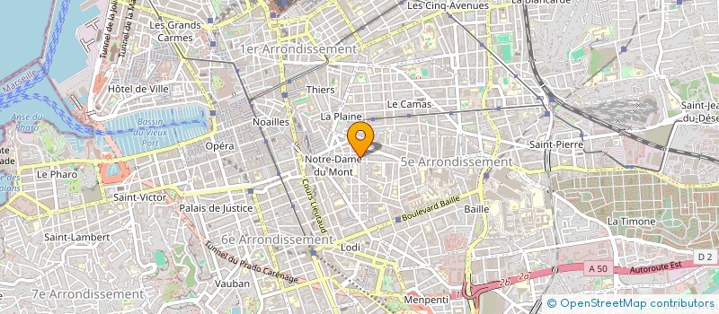 localisation de l'entreprise MONSIEUR ROBIN EGUREN Y BEOBICK à MARSEILLE
