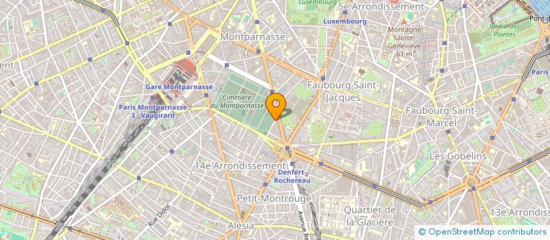 localisation de l'entreprise MONSIEUR ROBIN EMPTAZ  PARIS