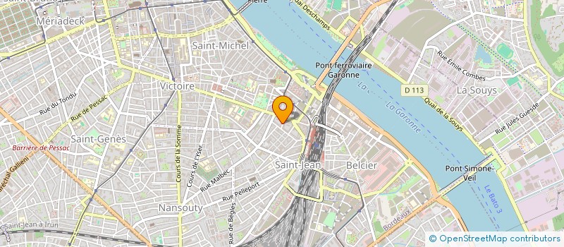 localisation de l'entreprise MONSIEUR ROBIN ESPIASSE CABAU  BORDEAUX