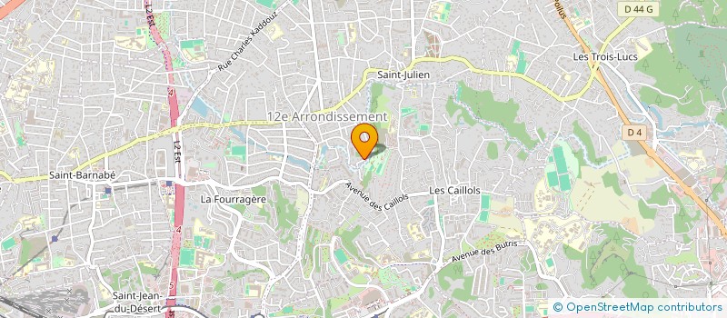 localisation de l'entreprise MONSIEUR ROBIN FABRE à MARSEILLE