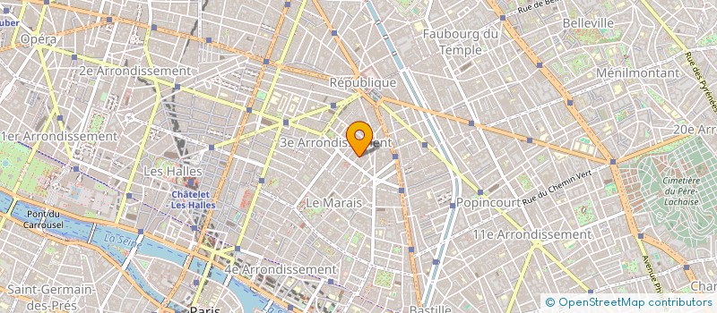 localisation de l'entreprise MONSIEUR ROBIN FALLON  PARIS