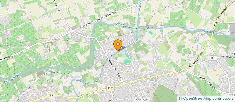 localisation de l'entreprise MONSIEUR ROBIN FAURE  ROBION