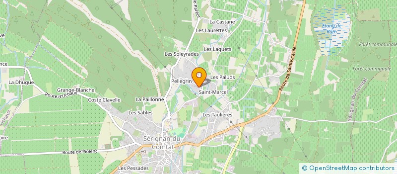 localisation de l'entreprise MONSIEUR ROBIN GALVEZ  SERIGNAN-DU-COMTAT