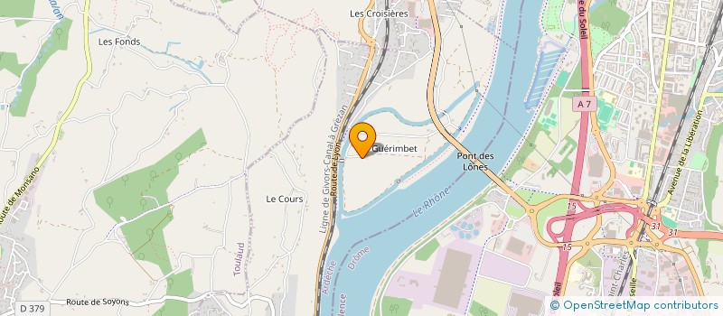 localisation de l'entreprise MONSIEUR ROBIN GARDEL  SOYONS