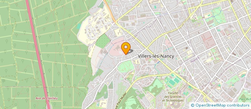 localisation de l'entreprise MONSIEUR ROBIN GIRARD  VILLERS-LES-NANCY