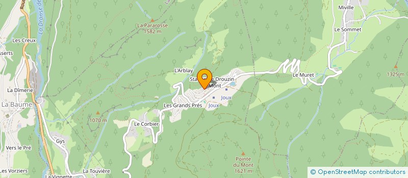 localisation de l'entreprise MONSIEUR ROBIN GIRARD  LE BIOT