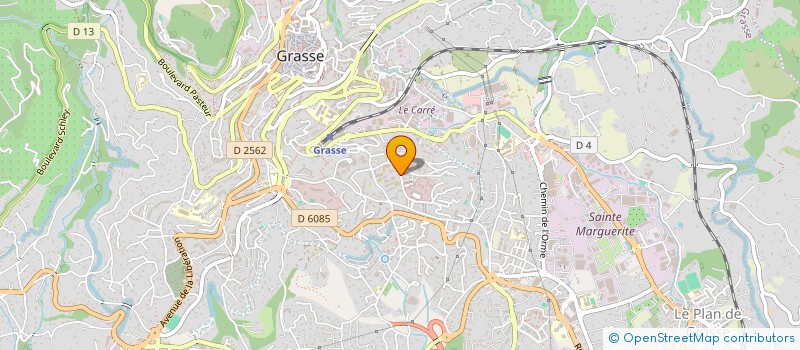 localisation de l'entreprise MONSIEUR ROBIN GIRARDO  GRASSE