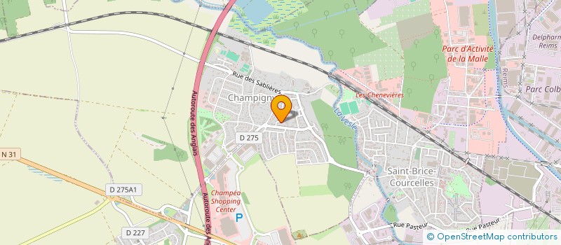 localisation de l'entreprise MONSIEUR ROBIN GOUDOUR  CHAMPIGNY