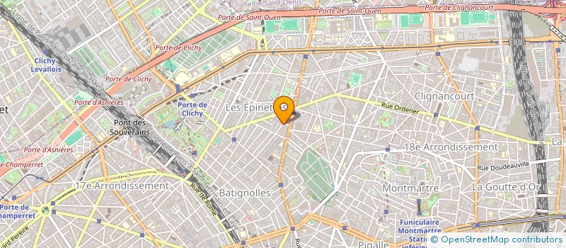 localisation de l'entreprise MONSIEUR ROBIN GOUELLEU  PARIS