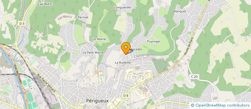 localisation de l'entreprise MONSIEUR ROBIN GRAVOIS à CHAMPCEVINEL