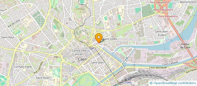 localisation de l'entreprise MONSIEUR ROBIN GUEDOIT à CAEN