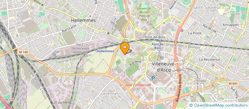 localisation de l'entreprise MONSIEUR ROBIN GUILBERT à LILLE