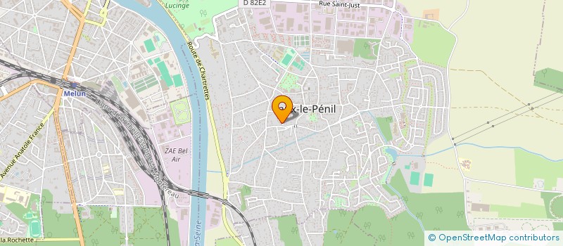 localisation de l'entreprise MONSIEUR ROBIN GUININ à VAUX-LE-PENIL