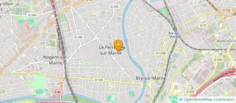 localisation de l'entreprise MONSIEUR ROBIN HOCQUET à LE PERREUX-SUR-MARNE