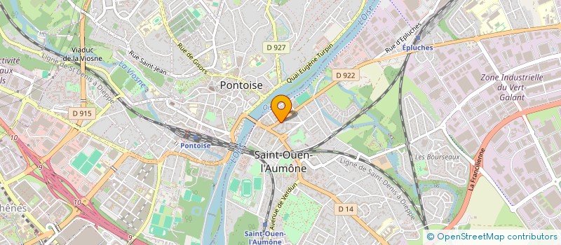localisation de l'entreprise MONSIEUR ROBIN HUITOREL à SAINT-OUEN-L'AUMONE