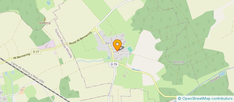 localisation de l'entreprise MONSIEUR ROBIN JACOT  BERMERING