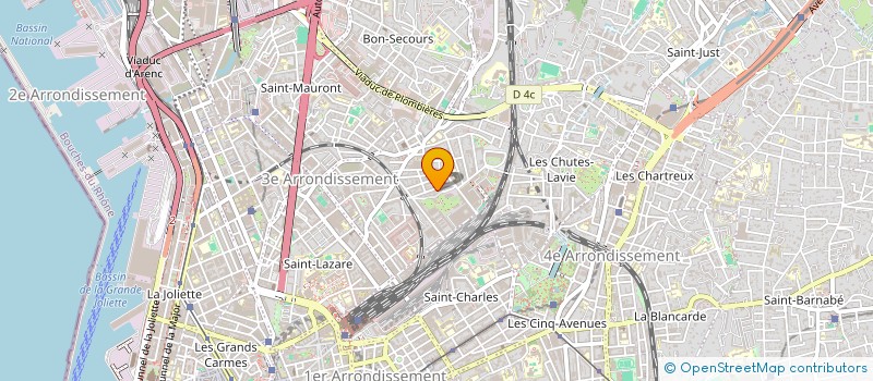 localisation de l'entreprise MONSIEUR ROBIN JACQUET à MARSEILLE