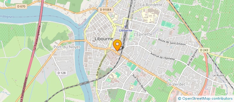 localisation de l'entreprise MONSIEUR ROBIN JAMET  BORDEAUX