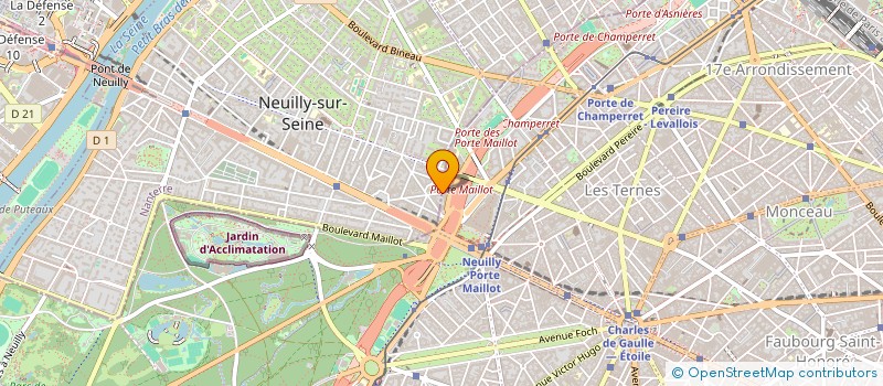 localisation de l'entreprise MONSIEUR ROBIN JELIN à NEUILLY-SUR-SEINE