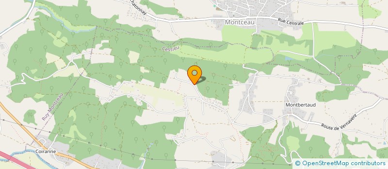 localisation de l'entreprise MONSIEUR ROBIN JULLIEN  CESSIEU