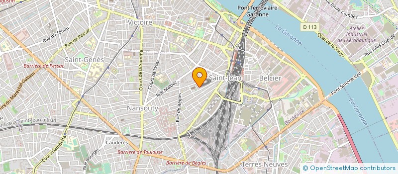 localisation de l'entreprise MONSIEUR ROBIN KEMMACHE  BORDEAUX