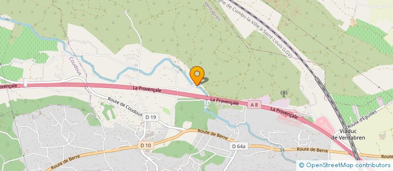 localisation de l'entreprise MONSIEUR ROBIN KOSCIELNY  VENTABREN