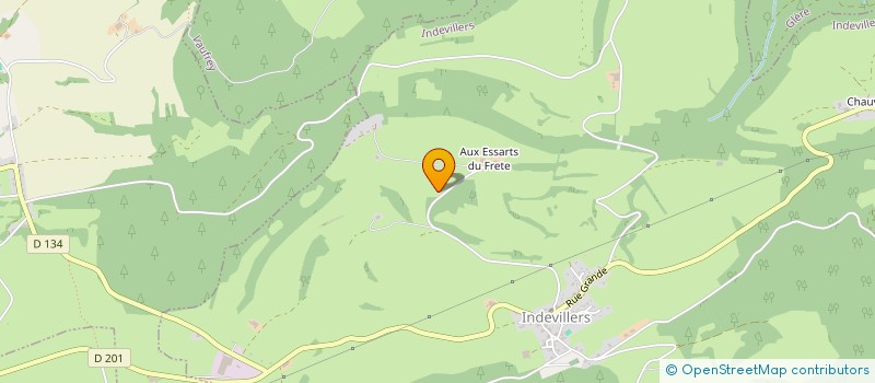 localisation de l'entreprise MONSIEUR ROBIN LAB  INDEVILLERS